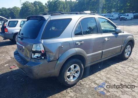 2007 Kia Sorento Ex from USA, damaged, VIN KNDJD736775707739